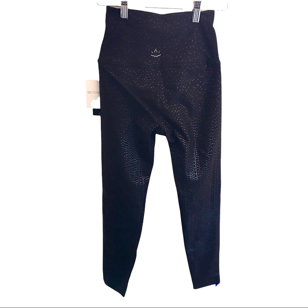 NWT Beyond Yoga shine on high waist speckled midi length leggings